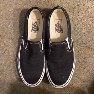 Canvas vans sneakers women 8.5, Men size 7